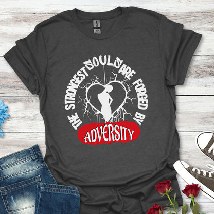 Forged by Adversity - Strength and Resilience Graphic (RW) Tee