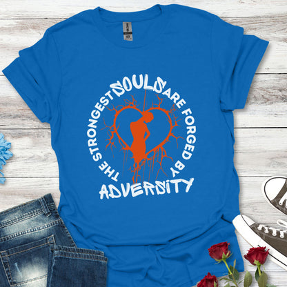 Forged by Adversity - Strength and Resilience Graphic Unisex Tee