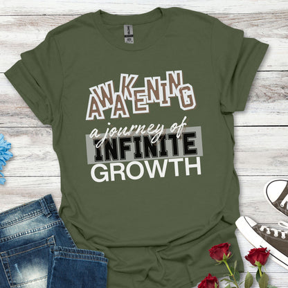 AWAKENING - A Journey of Infinite Growth Tee