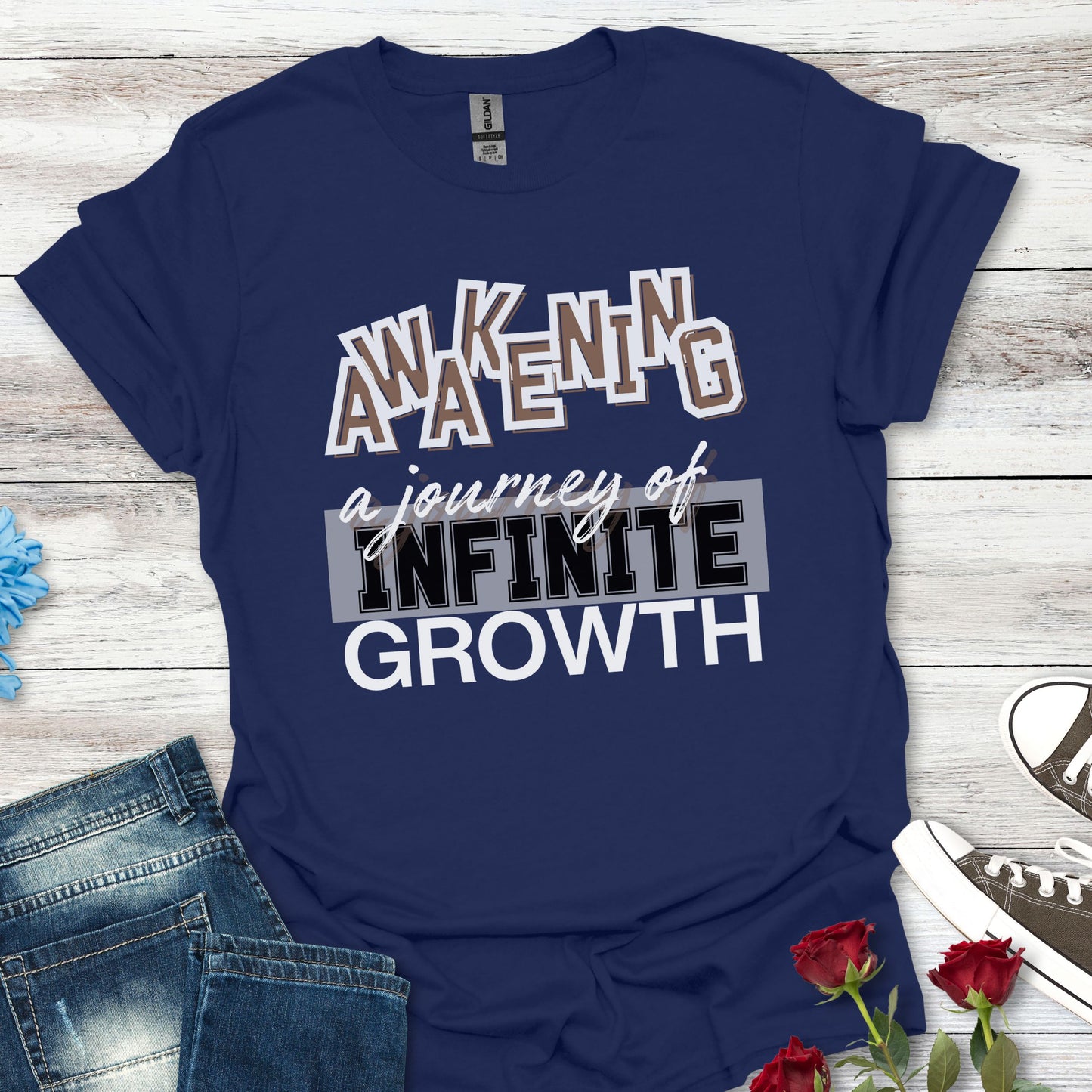AWAKENING - A Journey of Infinite Growth Tee