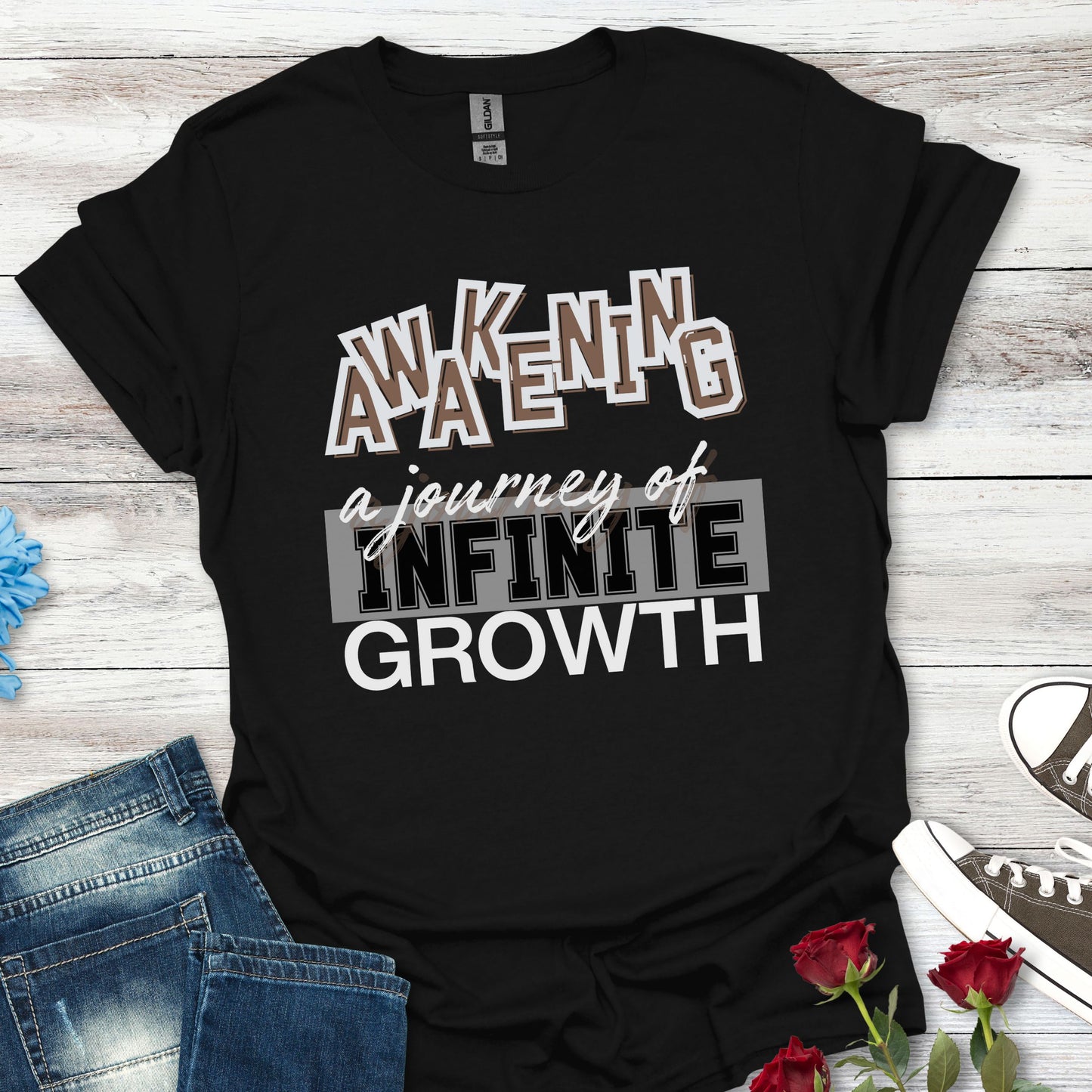 AWAKENING - A Journey of Infinite Growth Tee