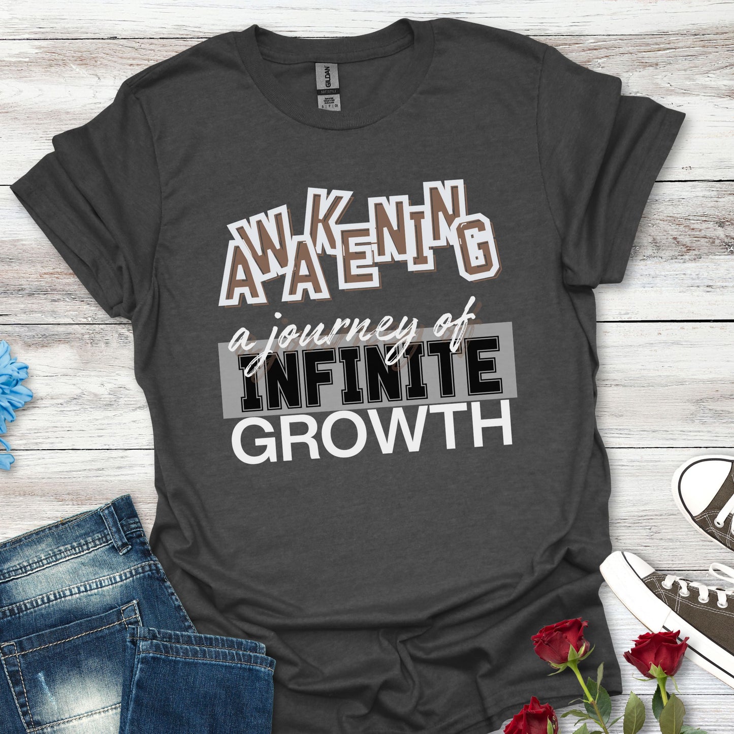 AWAKENING - A Journey of Infinite Growth Tee