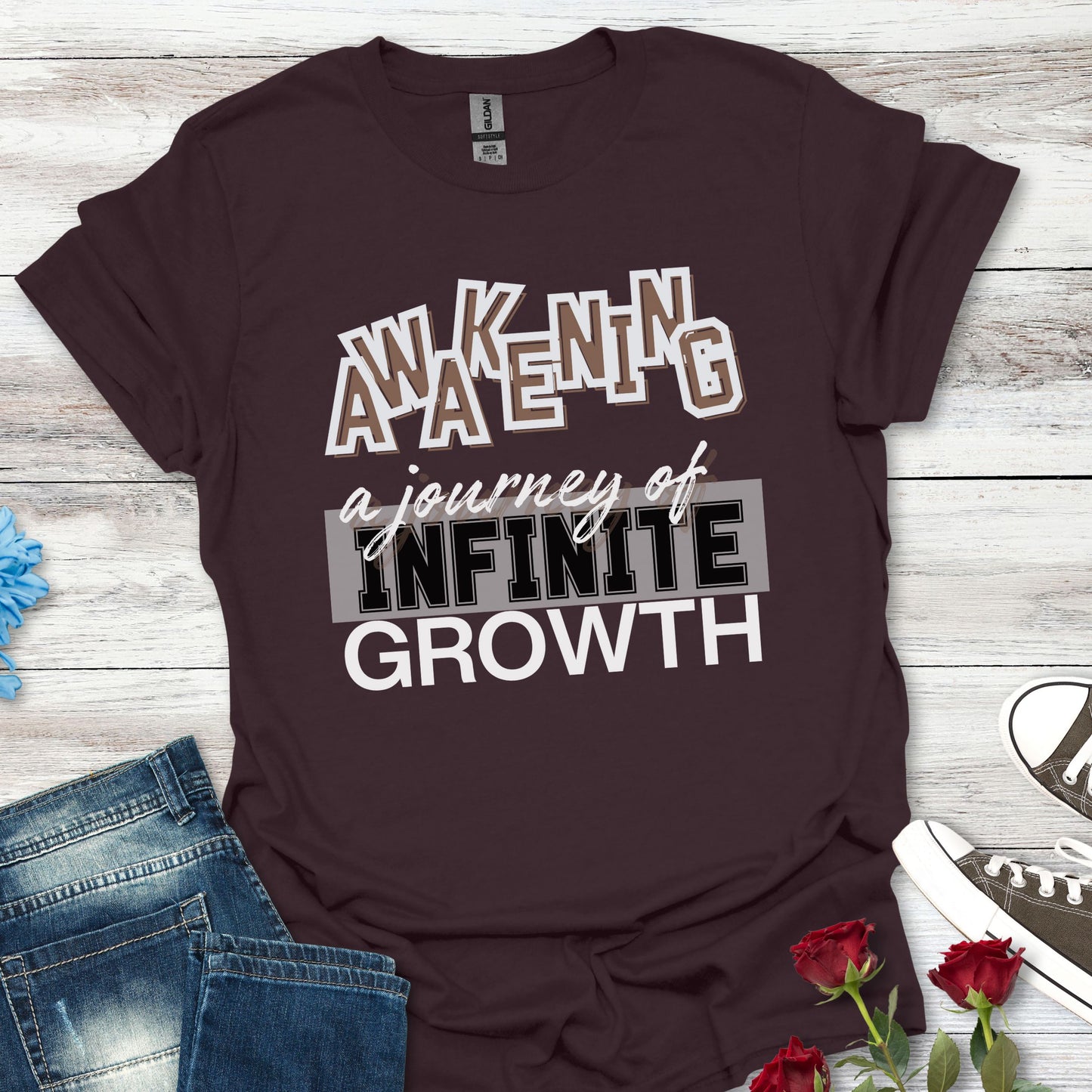 AWAKENING - A Journey of Infinite Growth Tee