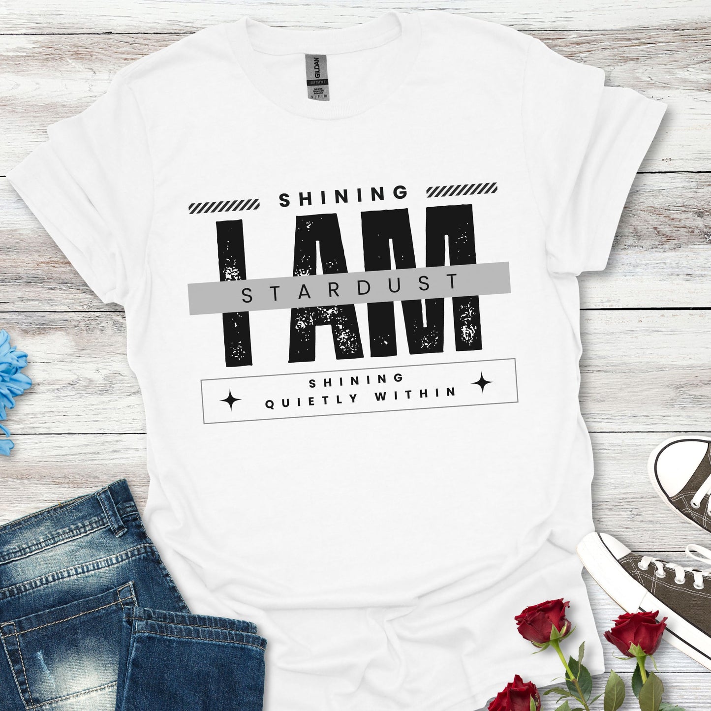 I Am Stardust, Shining Quietly Within – Inner Light Tee