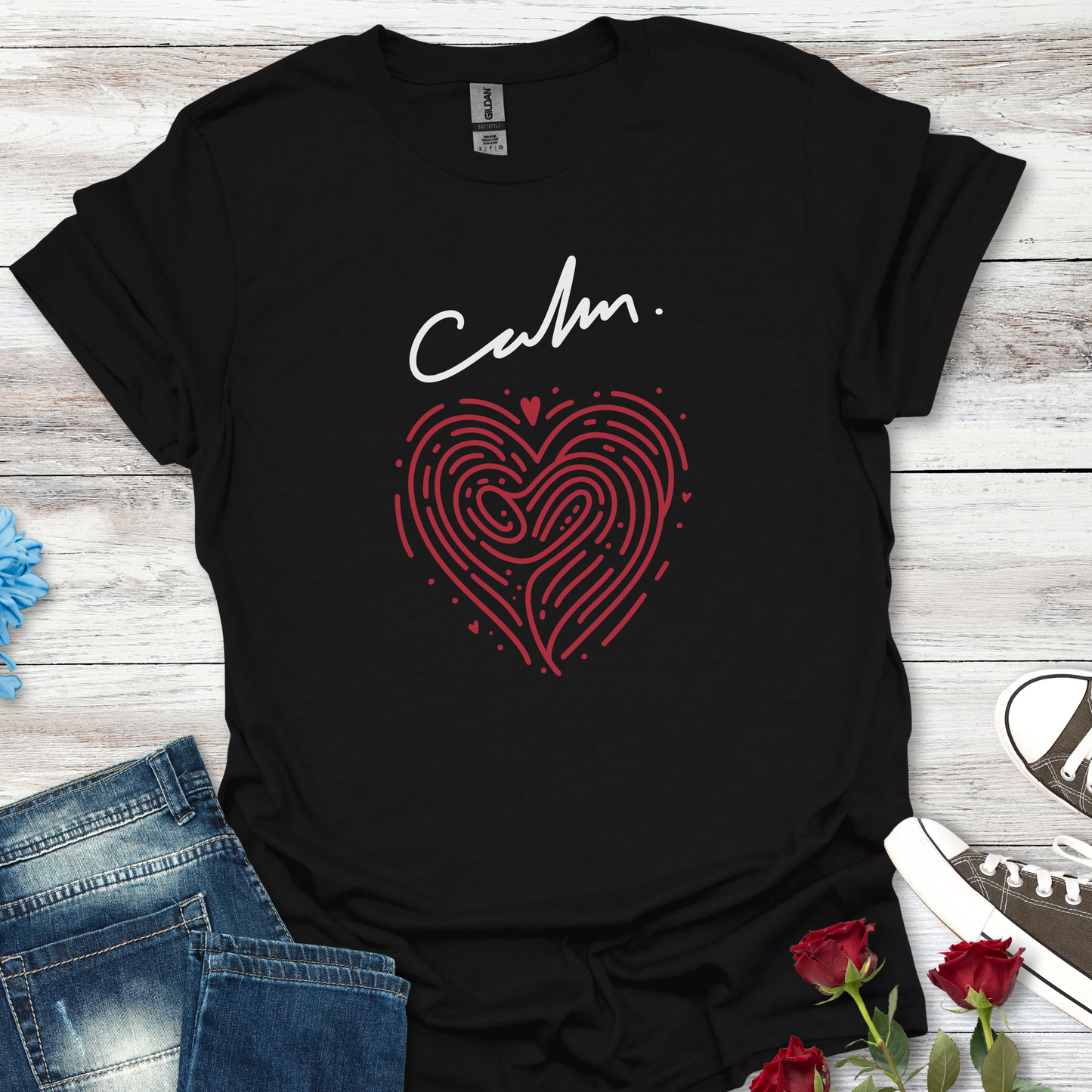 Calm Heart - Serenity Unisex Tee
