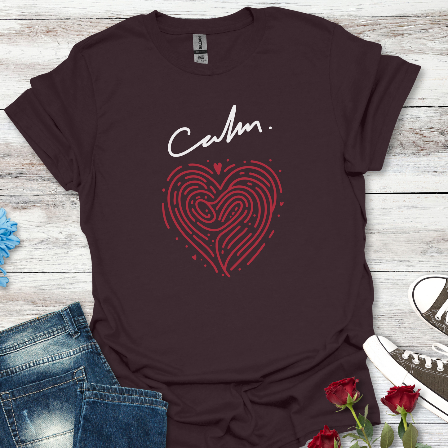 Calm Heart - Serenity Unisex Tee