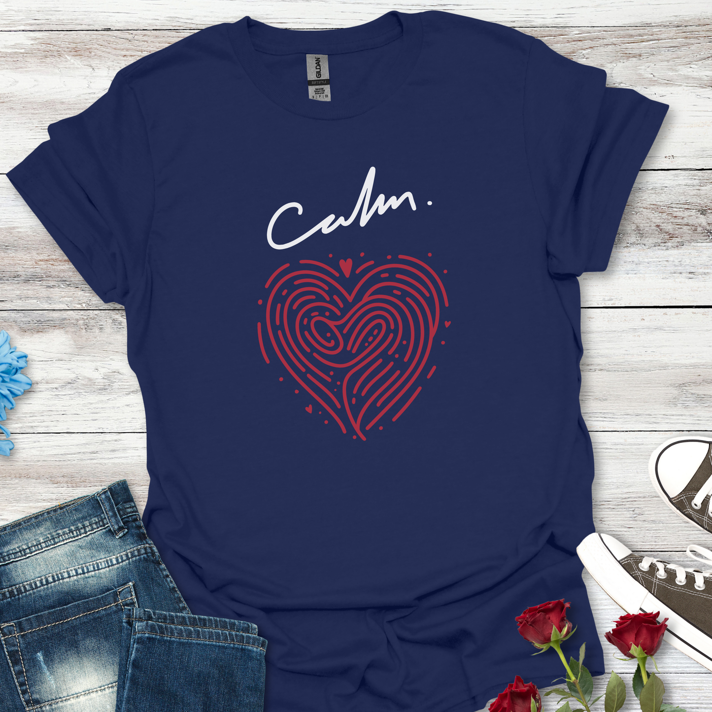 Calm Heart - Serenity Unisex Tee