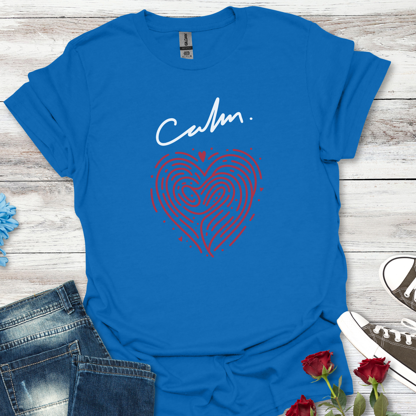 Calm Heart - Serenity Unisex Tee