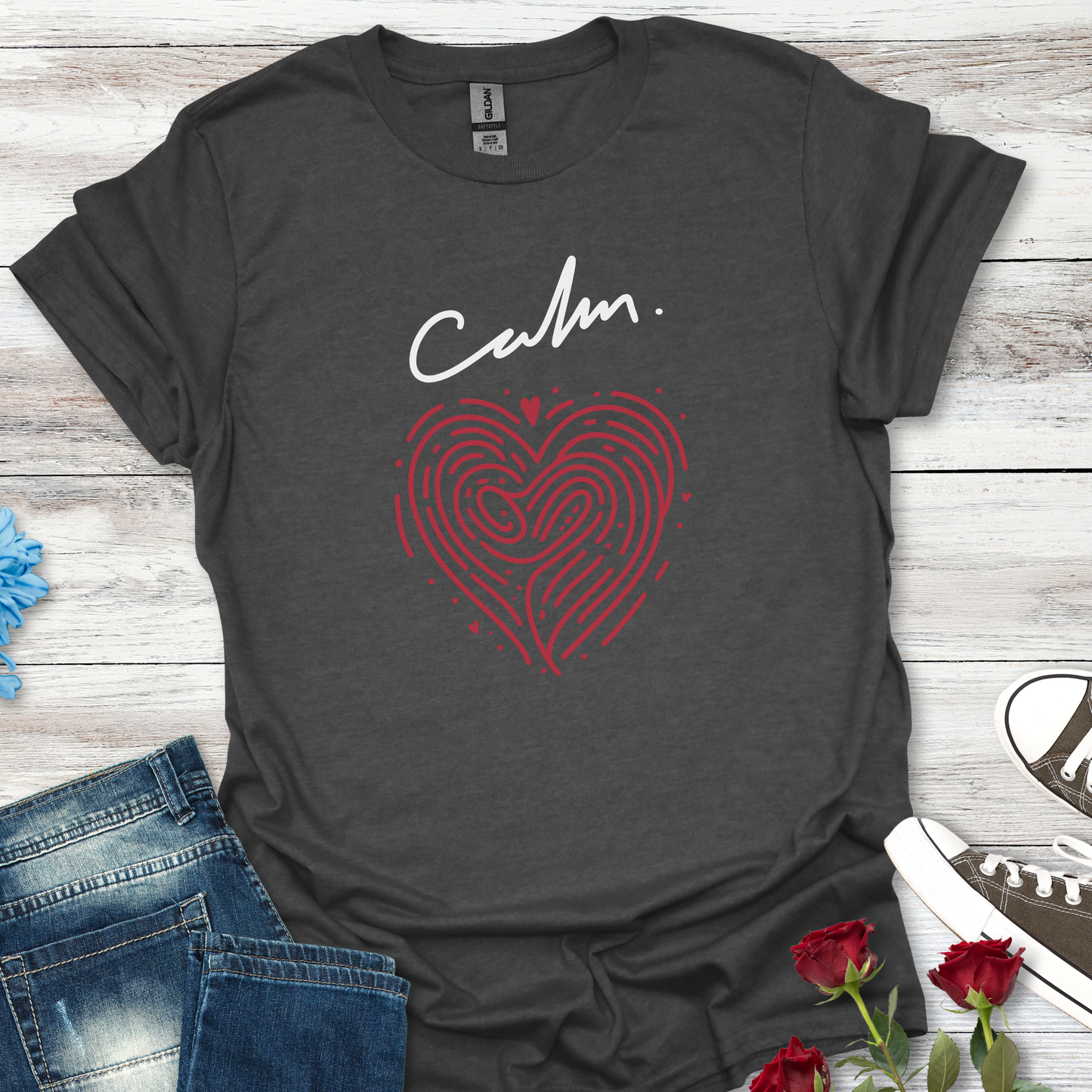 Calm Heart - Serenity Unisex Tee