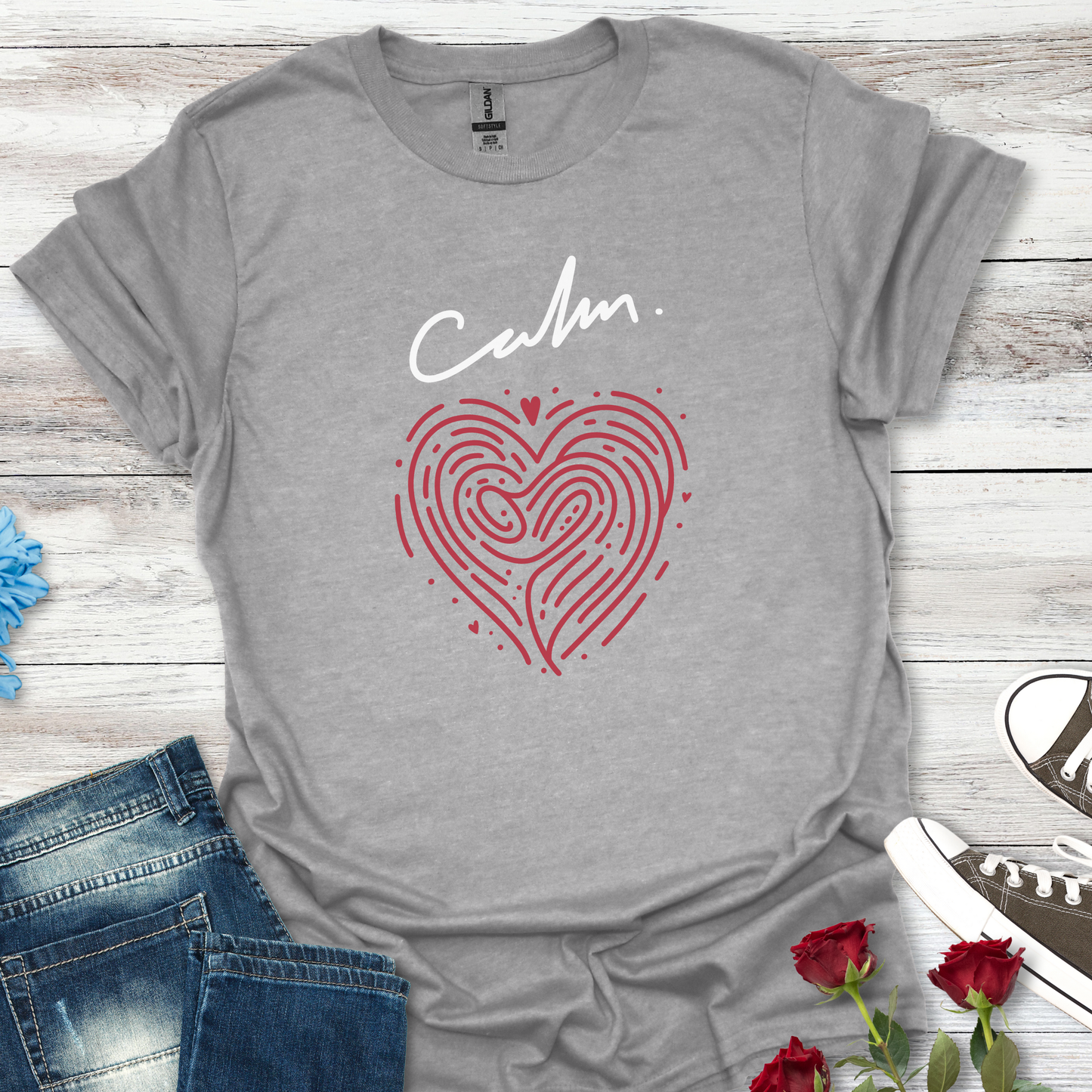 Calm Heart - Serenity Unisex Tee