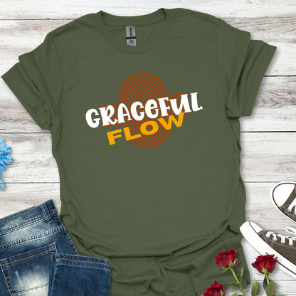 Graceful Flow - Elegant Movement Tee