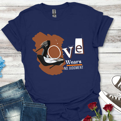 Love Wears No Judgment – Radiant Grace Tee (For Her)