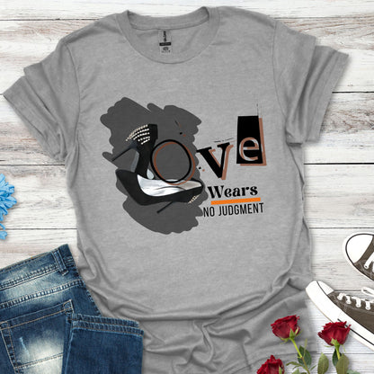 Love Wears No Judgment – Radiant Grace Tee (For Her)