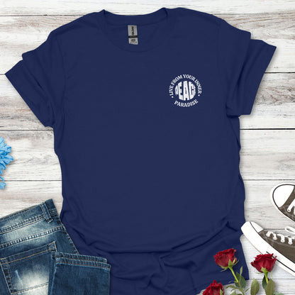 Live From Your Inner Peace Paradise, Unisex Soft-style T-Shirt