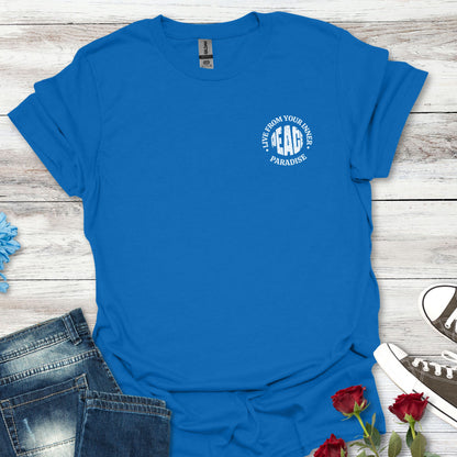 Live From Your Inner Peace Paradise, Unisex Soft-style T-Shirt