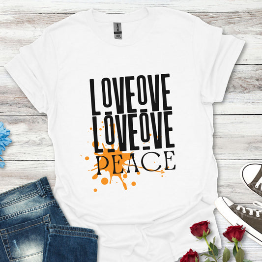 Love Peace Unisex Tee - Softstyle T-Shirt