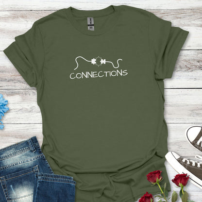 "Connections" Minimalist T-Shirt – Life Energy Tee