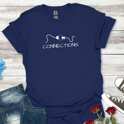 "Connections" Minimalist T-Shirt – Life Energy Tee