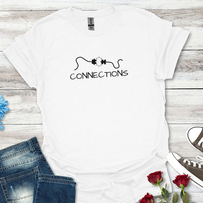 "Connections" Minimalist T-Shirt – Life Energy Tee