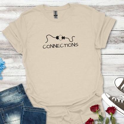 "Connections" Minimalist T-Shirt – Life Energy Tee