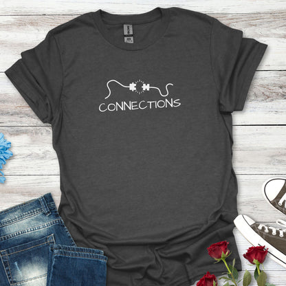 "Connections" Minimalist T-Shirt – Life Energy Tee