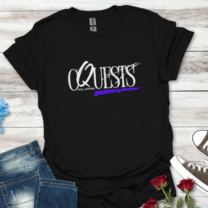 "CQuests" Soul Apparel T-Shirt — Unisex Minimalist Graphic Tee