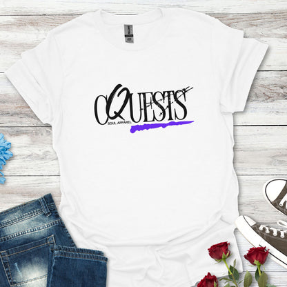 "CQuests" Soul Apparel T-Shirt — Unisex Minimalist Graphic Tee
