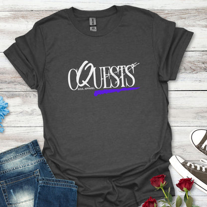 "CQuests" Soul Apparel T-Shirt — Unisex Minimalist Graphic Tee