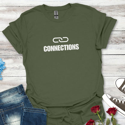 Connections Link T-Shirt — Minimal Design Tee