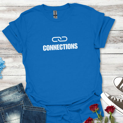 Connections Link T-Shirt — Minimal Design Tee