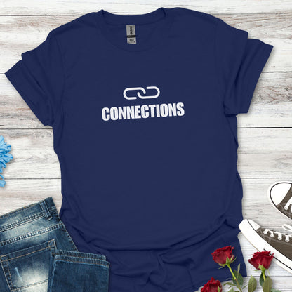 Connections Link T-Shirt — Minimal Design Tee