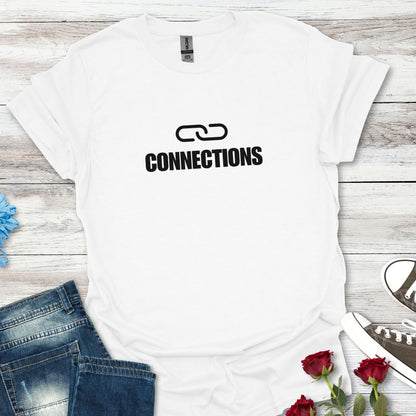 Connections Link T-Shirt — Minimal Design Tee