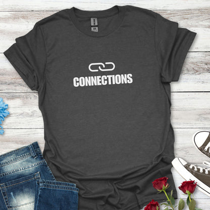 Connections Link T-Shirt — Minimal Design Tee