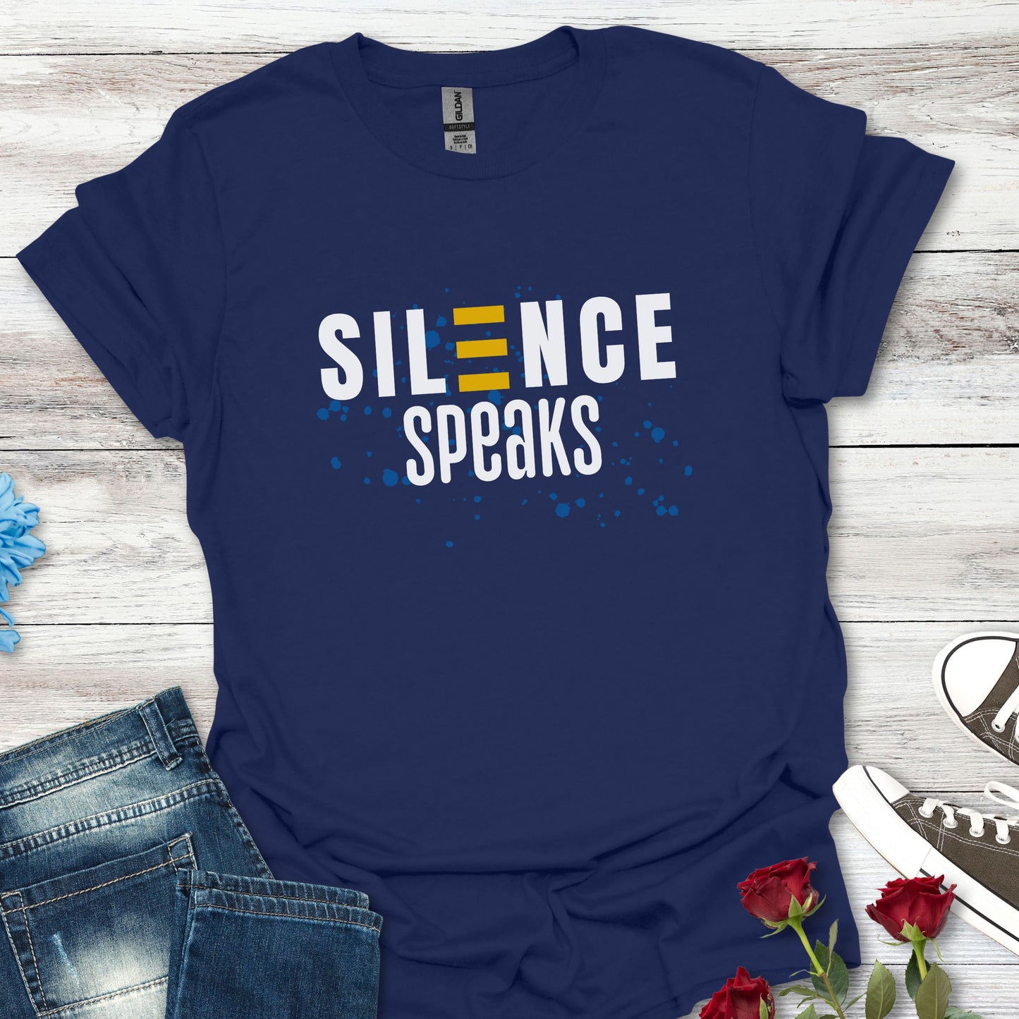Silence Speaks T-Shirt — Inspirational Quiet Strength Tee