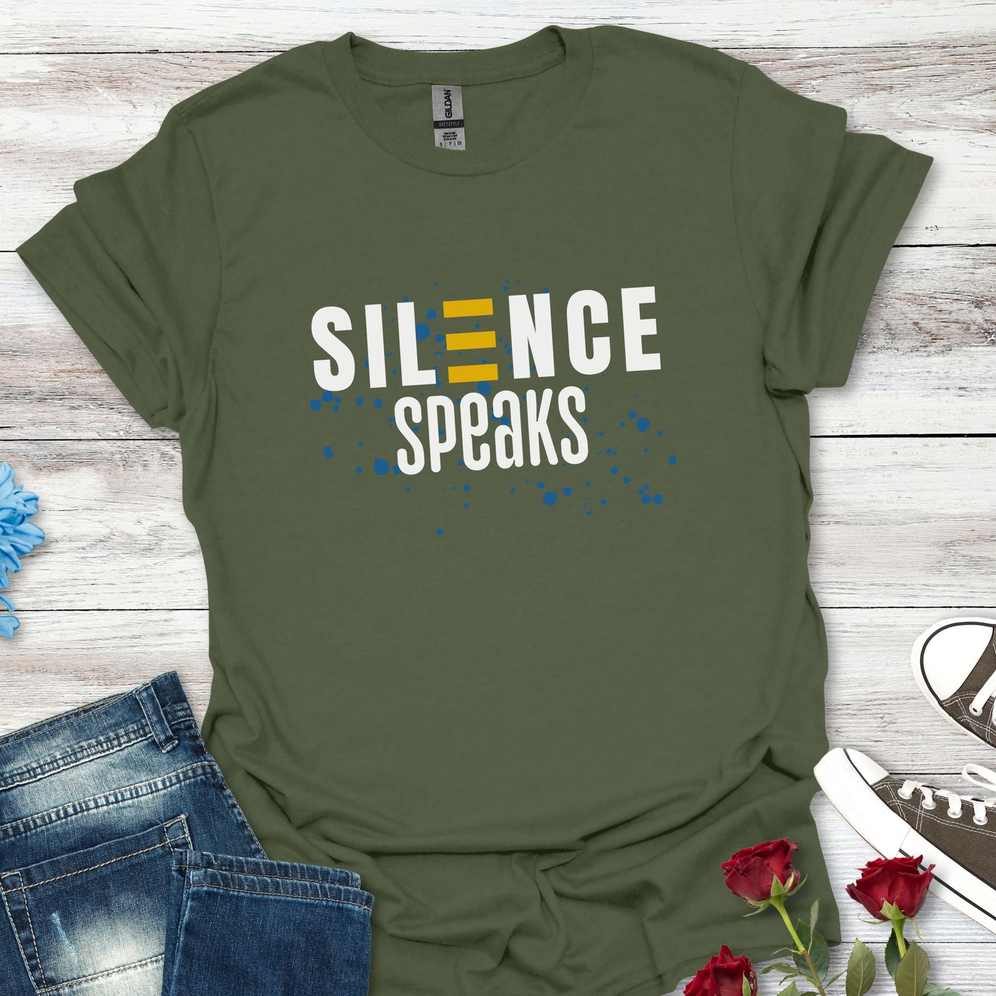 Silence Speaks T-Shirt — Inspirational Quiet Strength Tee