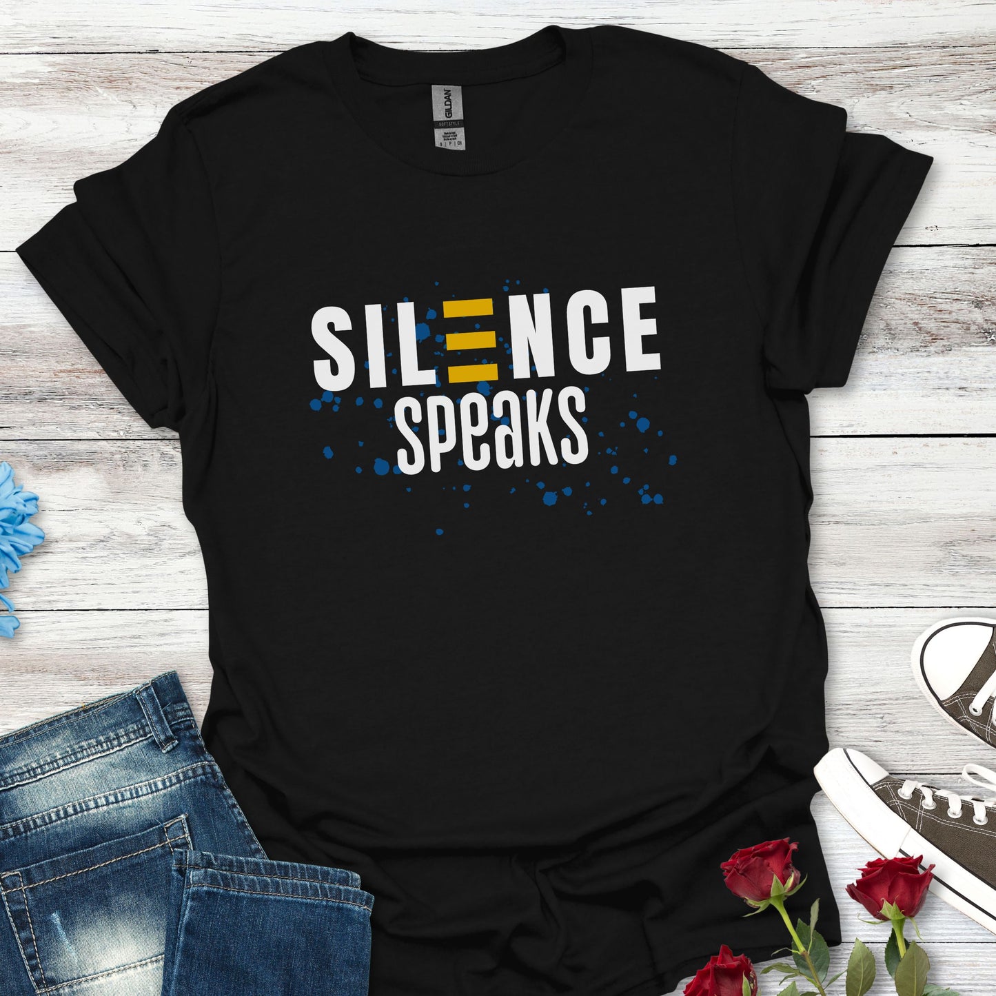 Silence Speaks T-Shirt — Inspirational Quiet Strength Tee