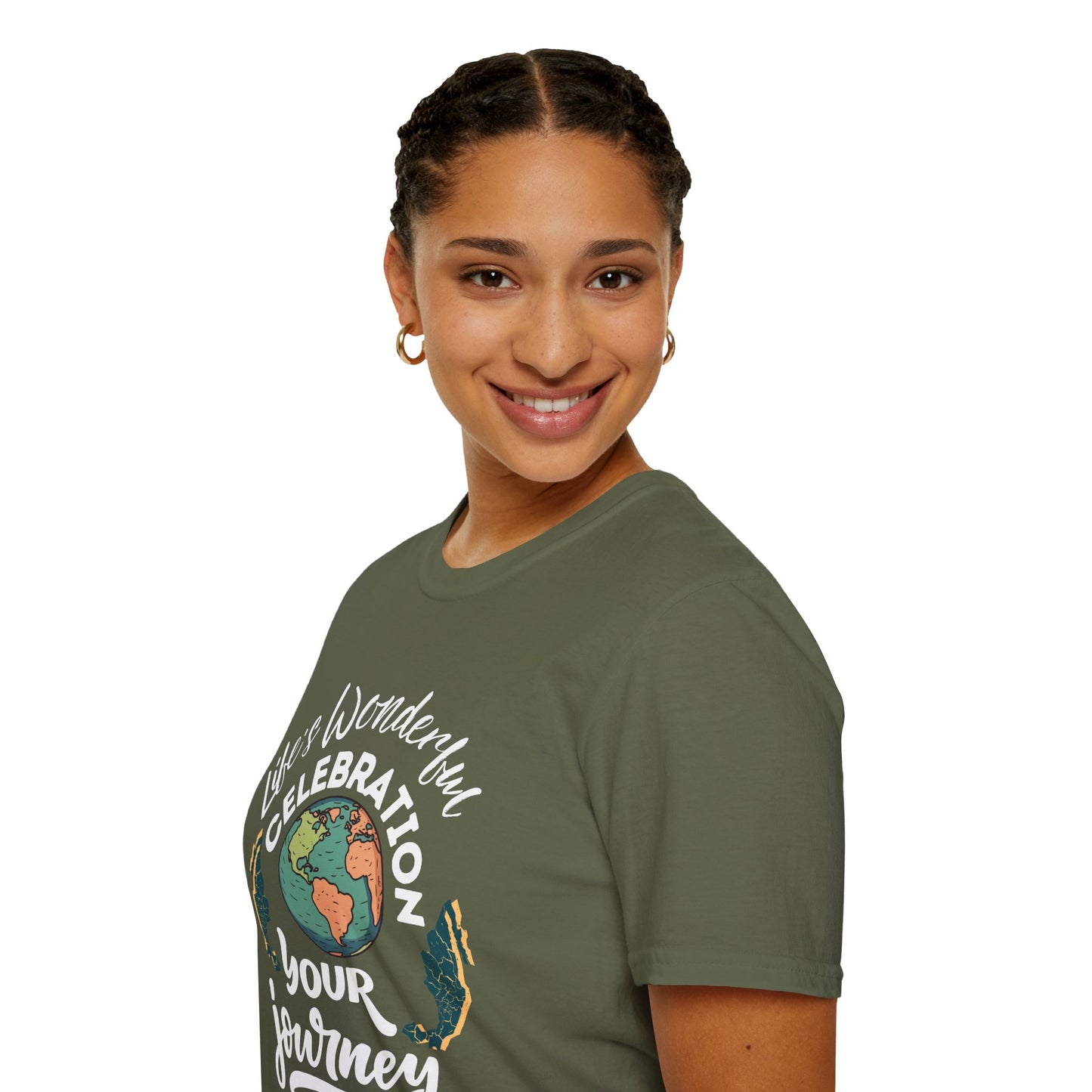 Life's Wonderful Celebration - Your Journey.. Stylish Unisex Graphic Tee