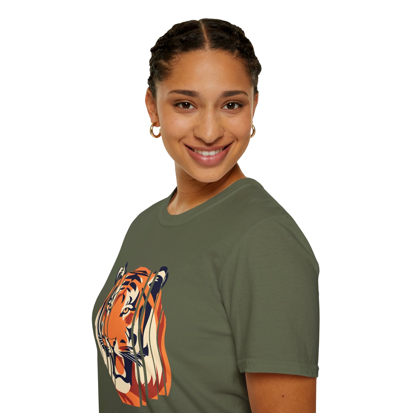 The Tiger Whisper (Serrated Head) - Fearless Strength Tee