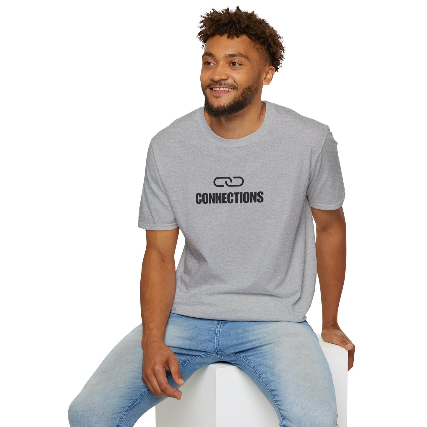 Connections Link T-Shirt — Minimal Design Tee