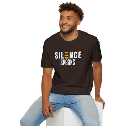 Silence Speaks T-Shirt — Inspirational Quiet Strength Tee