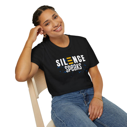 Silence Speaks T-Shirt — Inspirational Quiet Strength Tee