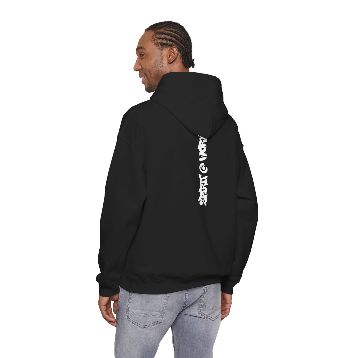 Construction 'Spirit at Work' Hoodie — Under Construction Graphic Sweatshirt