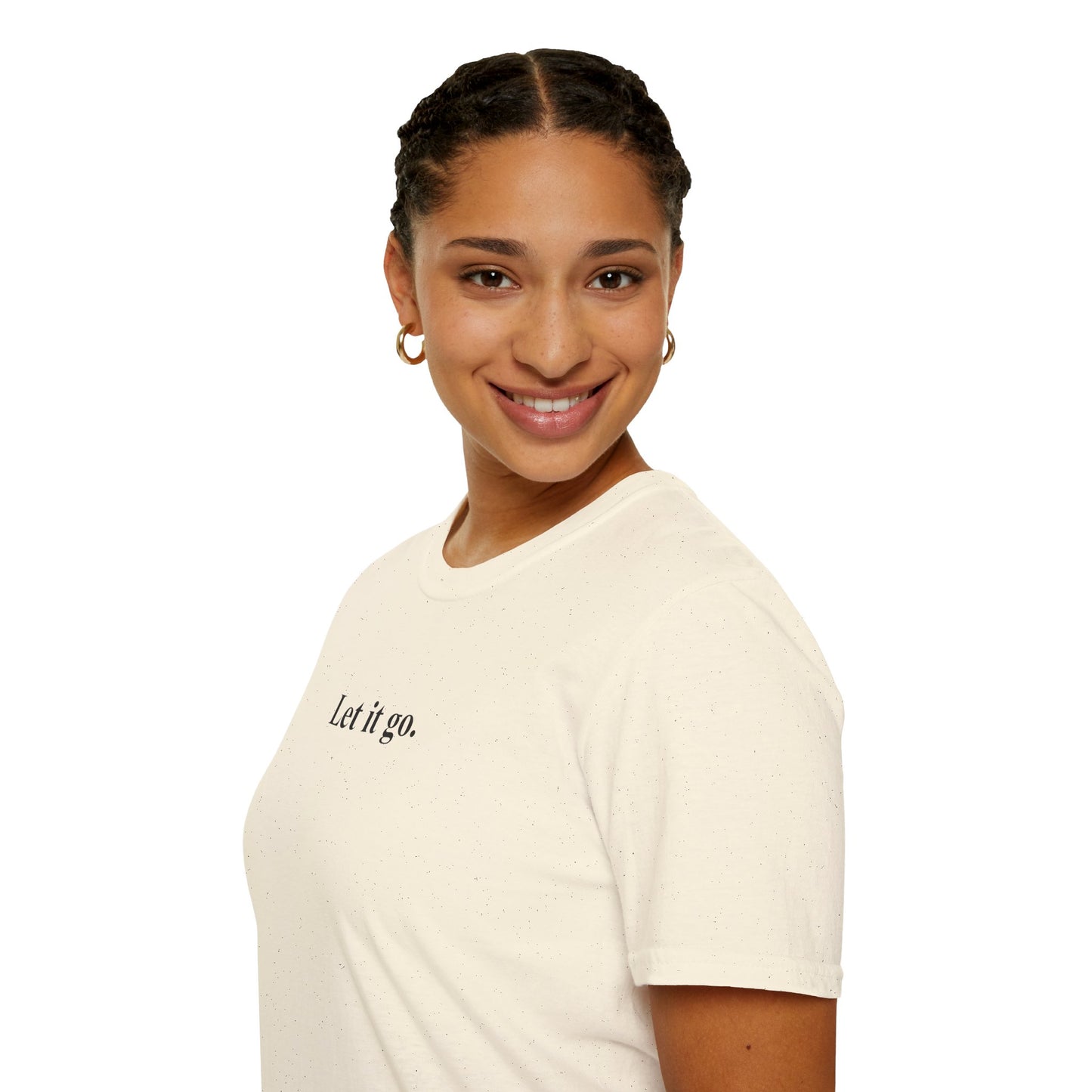 "Let it go." Relaxation Tee, Mindfulness Casual Shirt
