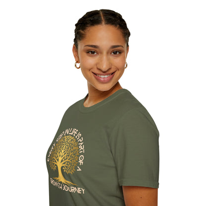 Every Step in Life is Part of a Growth Journey - Life's Journey Tee