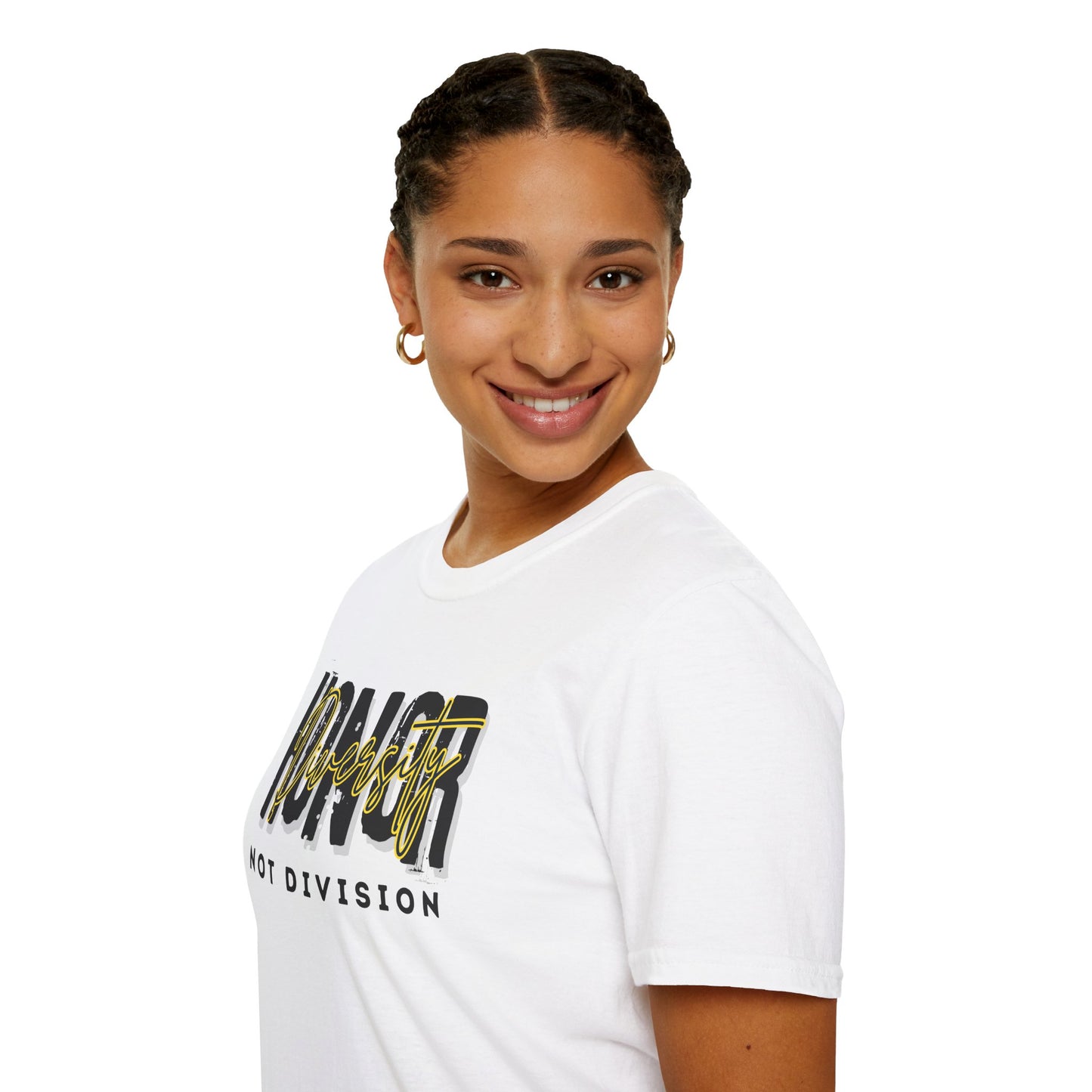 Honor Diversity, Not Division - Unisex Unity Tee (2)