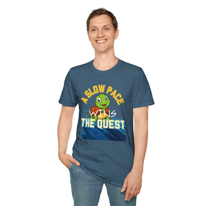 A Slow Pace Wins The Quest – Joyful Journey Tee