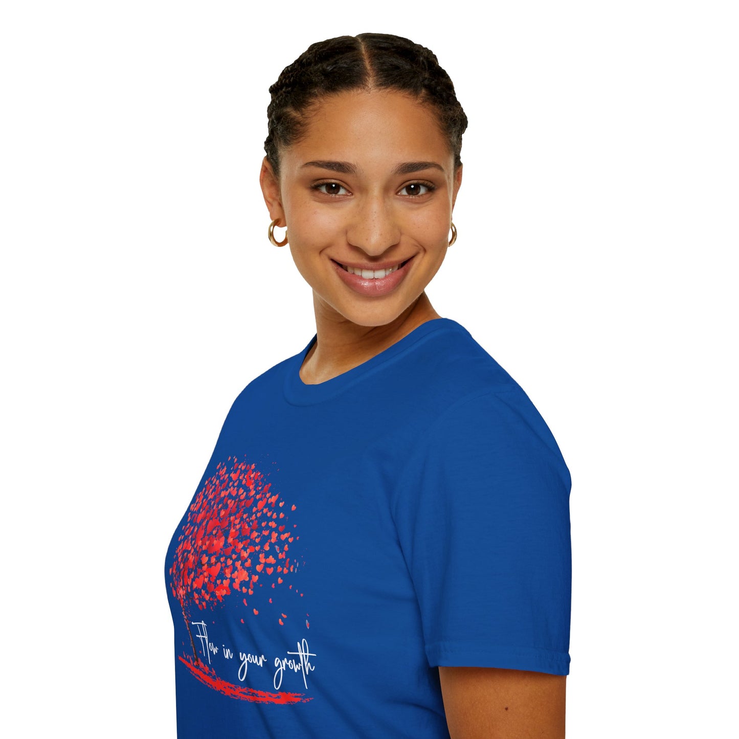 Flow in Your Growth – Women's Empowerment Tee