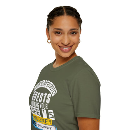 Cherished Quests (W) - Life's Journey of Self-Discovery Tee