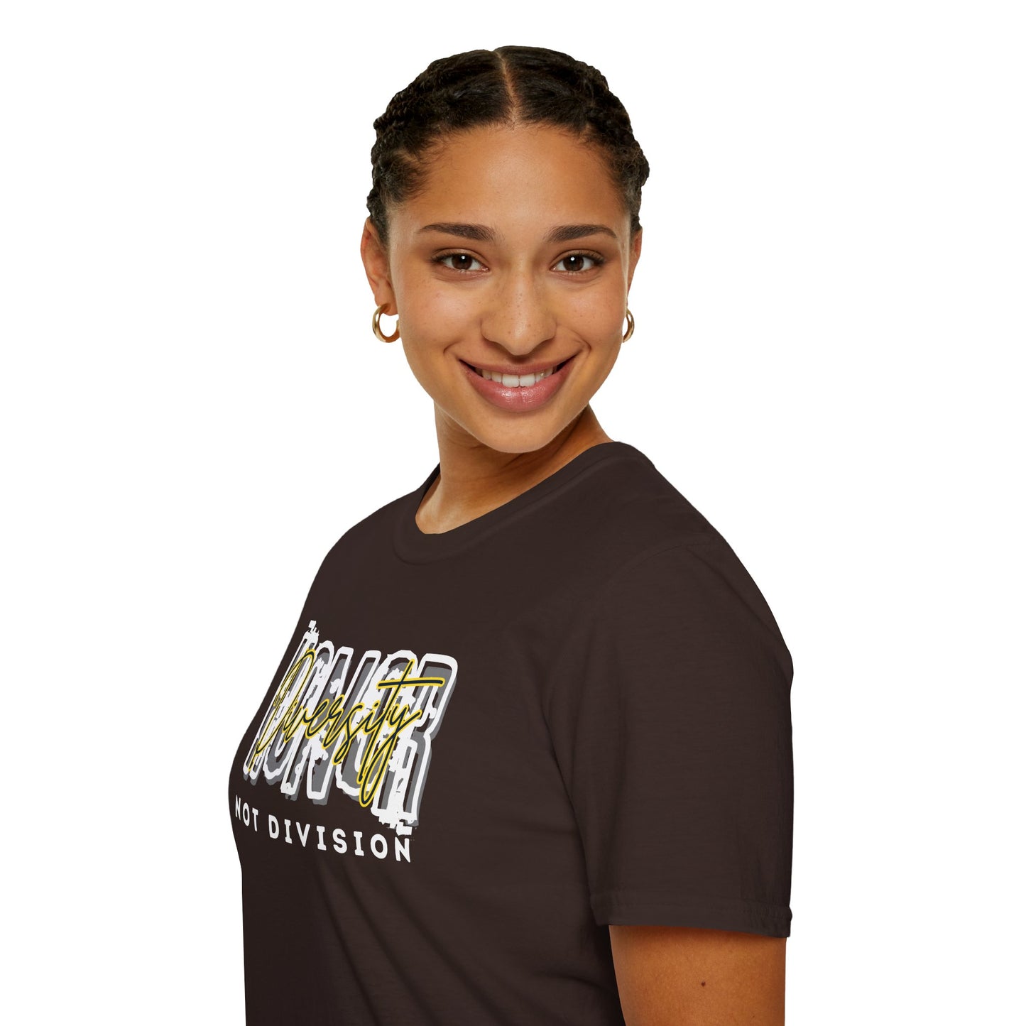 Honor Diversity, Not Division - Unisex Unity Tee