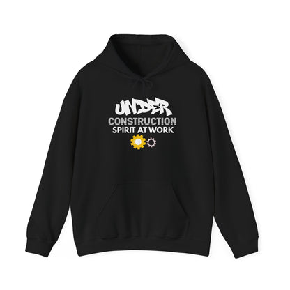 Construction 'Spirit at Work' Hoodie — Under Construction Graphic Sweatshirt
